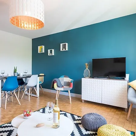19sisley - Calme & Cosy - 3ch 8p Metro Parking X2 Apartment Lyon