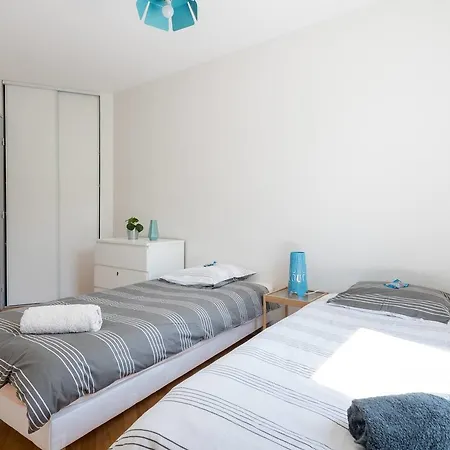 19sisley - Calme & Cosy - 3ch 8p Metro Parking X2 * Lyon