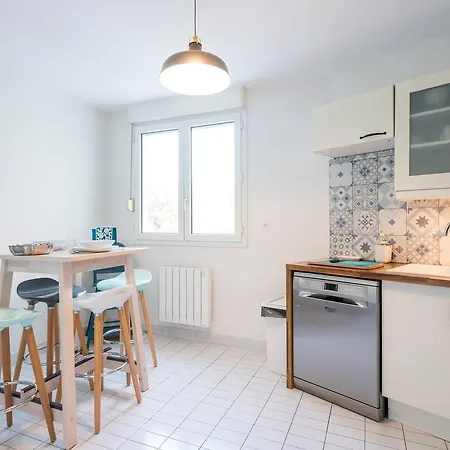 19sisley - Calme & Cosy - 3ch 8p Metro Parking X2 * Lyon